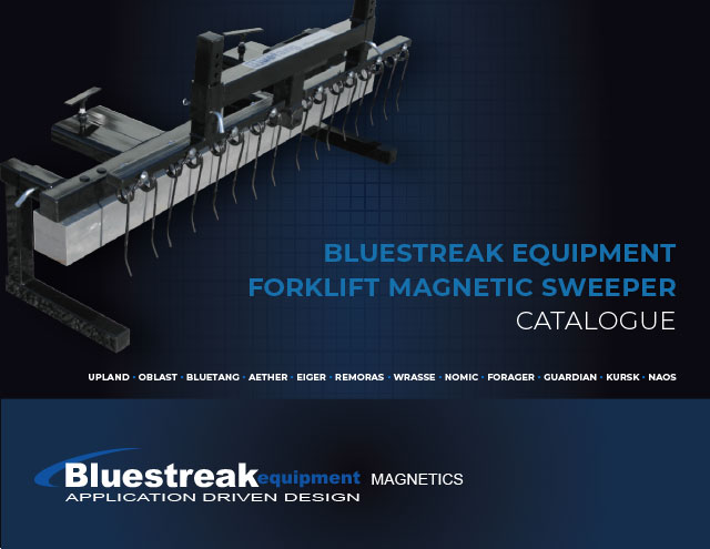 Bluestreak Forklift Magnetic Sweeper Catalogue