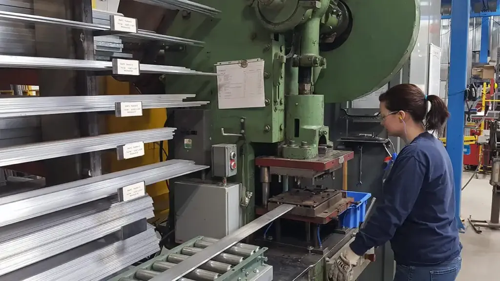 manufacturing press