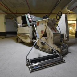 Fusion sur le site de grenaillage