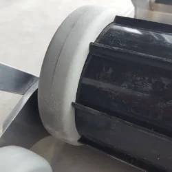 Tambour de d&eacute;bris &agrave; ailettes de fusion