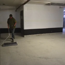 Aimant de fusion dans un parking