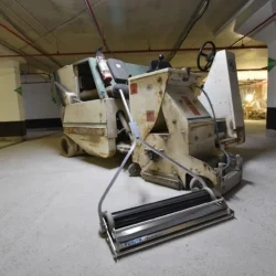 Balayeuse de grenaillage magn&eacute;tique &agrave; fusion