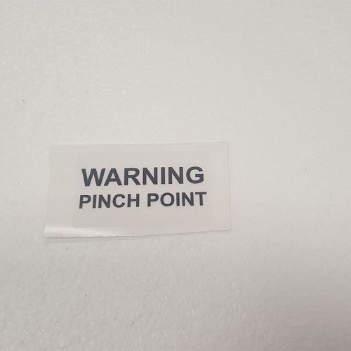 Part #17 Meerkat warning pinch point sticker(1pc)