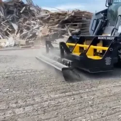 Aimant de d&eacute;charge &agrave; montage frontal utilisant la DDR pour d&eacute;terrer les d&eacute;bris incrust&eacute;s