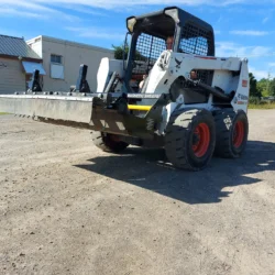 Bobcat Magnet Attachment With Land Grooming Attachment