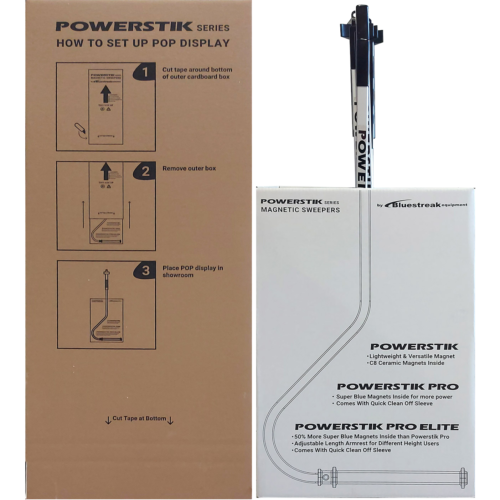  Powerstik magnetic sweeper - POP mixed case (PS 4pcs, Pro 3pcs, Pro Elite 3pcs)