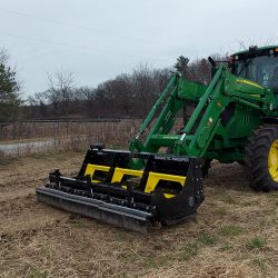 Farm Tractor Magnetic Sweeper By Bluestreak Equipment