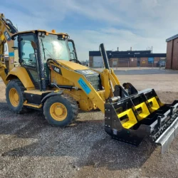 Barredora magnética para cargador frontal