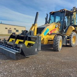Front Mounted Backhoe Magnetic Sweeper