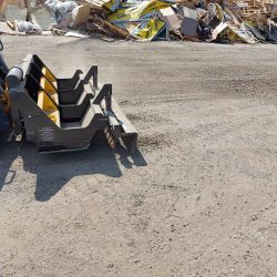 Front Mounted Trackloader Magnetic Sweeper