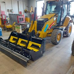 Industrial Magnetic sweeper for Backhoes
