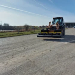 Imán de limpieza de vertederos para cargadoras
