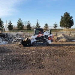 Barredora magnética para minicargador