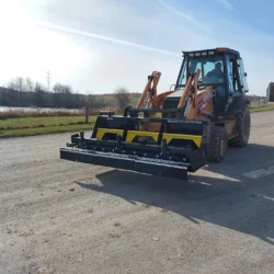 Barredora magnética para la limpieza de chatarra en vertederos