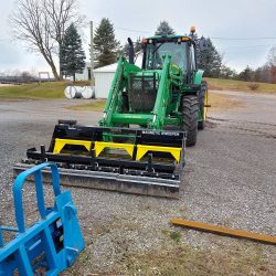 Magnetic Sweeper For Loader Equipped Tractors