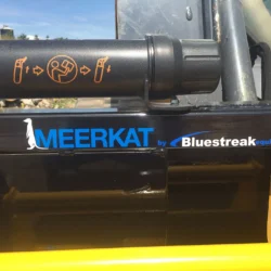 Meerkat skidsteer magnetic sweeper manual holder