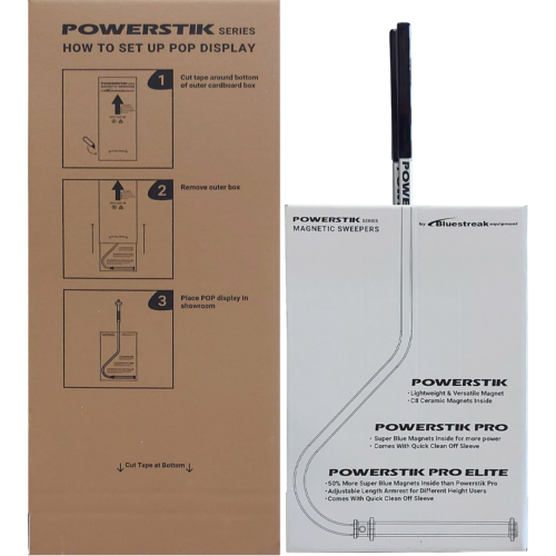  Powerstik Pro 12 magnetic sweeper - POP case of 8
