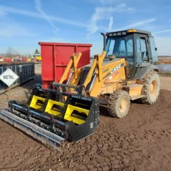 Imán para la recuperación de chatarra para cargadoras