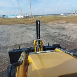 Cargador retroexcavadora Sokoke Vista frontal del imán para cargador