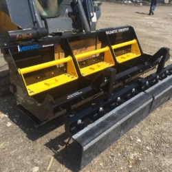 Location de chargeuse &agrave; chenilles balayeuse magn&eacute;tique par Bluestreak Equipment
