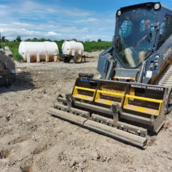 Accessoire magn&eacute;tique pour chargeur de chenilles par Bluestreak Equipment