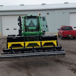 Tractor Loader Magnetic Sweeper by Bluestreak Equipment