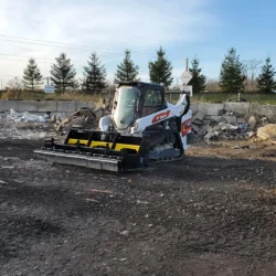 barredora magnética para limpieza de obras