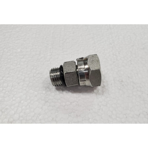 Part #2 Baffin hydraulic power unit swivel fitting for tee connection 6ORBM x 0.375" NPTF swivel coupler (1pc)