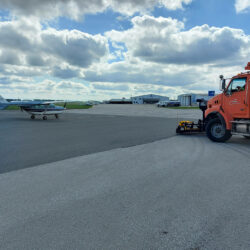 Airport magnetic FOD Sweeper by Bluestreak Equipment