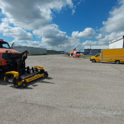 Commercial Truck Magnetic Sweeper