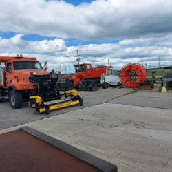 Aimant pour camion monté à l'avant