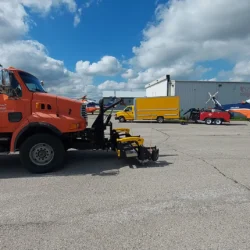 Camion industriel Balayeuse magnétique à grande vitesse