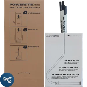  Powerstik 12 barredora magnética - Caja POP de 14