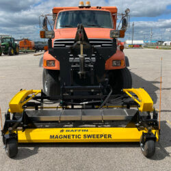 Shipping terminal Magnetic sweeper