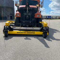 heavy duty shipping terminal magnetic sweeper