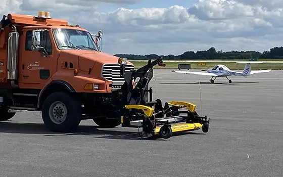 Airport and roads Magnetic Sweeper by Bluestreak Equipment