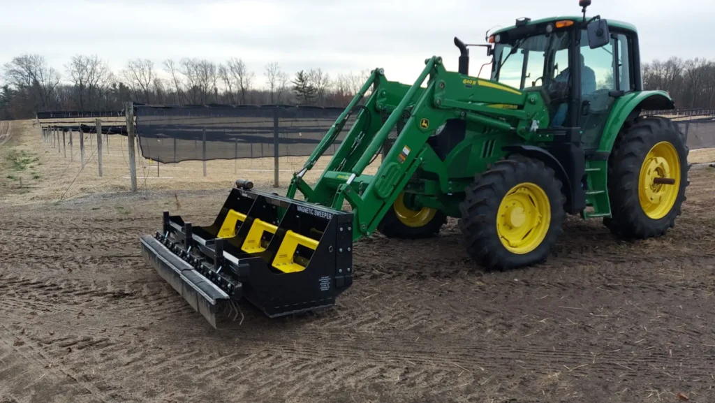Farm Cleanup Magnet For Tractor Loaders