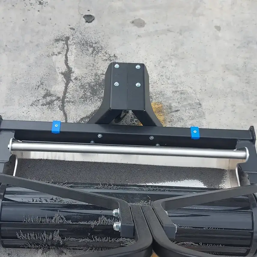 Gamma Ceramic Powered Shotblast Magnet Pulling Shot From Cracks