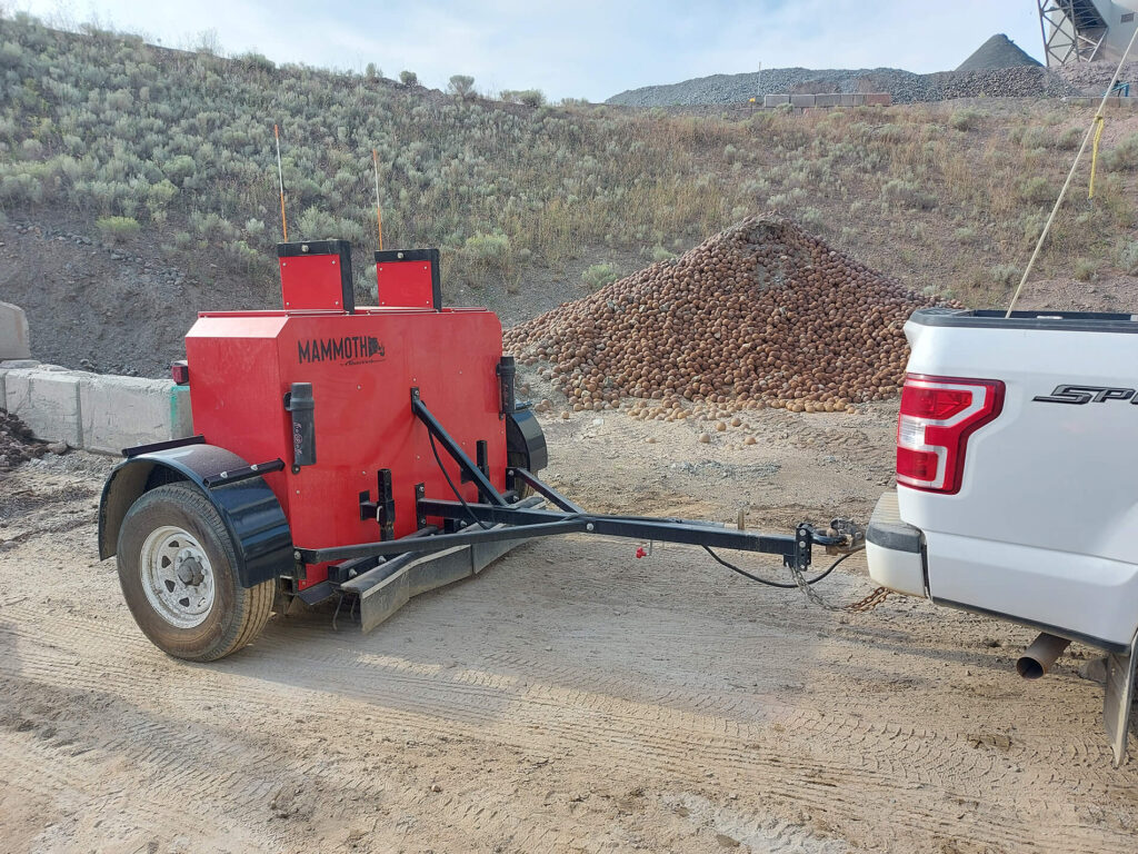 Mammoth Mining Sweeper at Gold Mine
