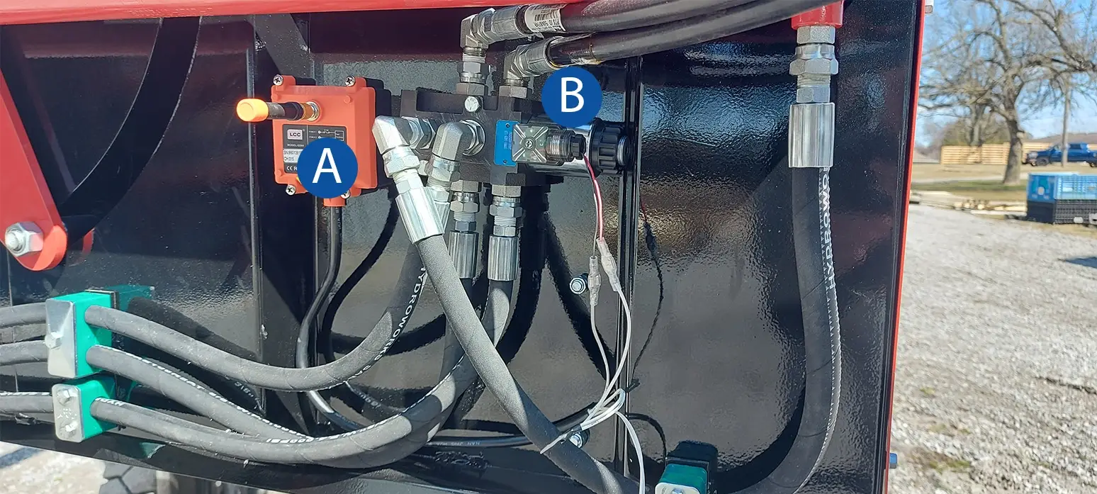 Ananke Zamiatarka magnetyczna do równiarki magnetyczne Cechy hydrauliczne