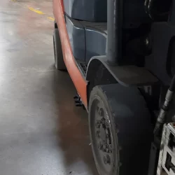 Slim Profile Forklift Magnetic Sweeper