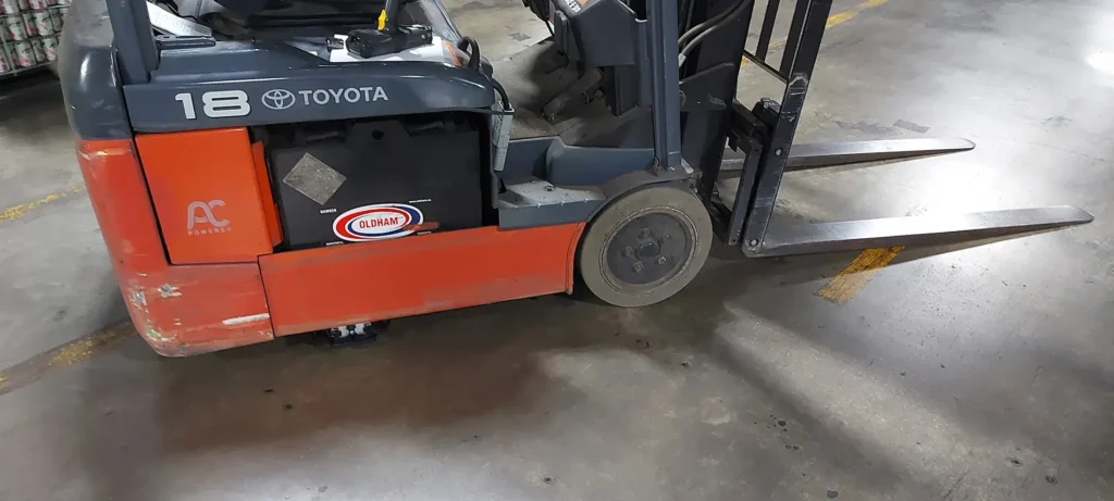 Vigilant Indoor Forklift Magnetic Sweeper