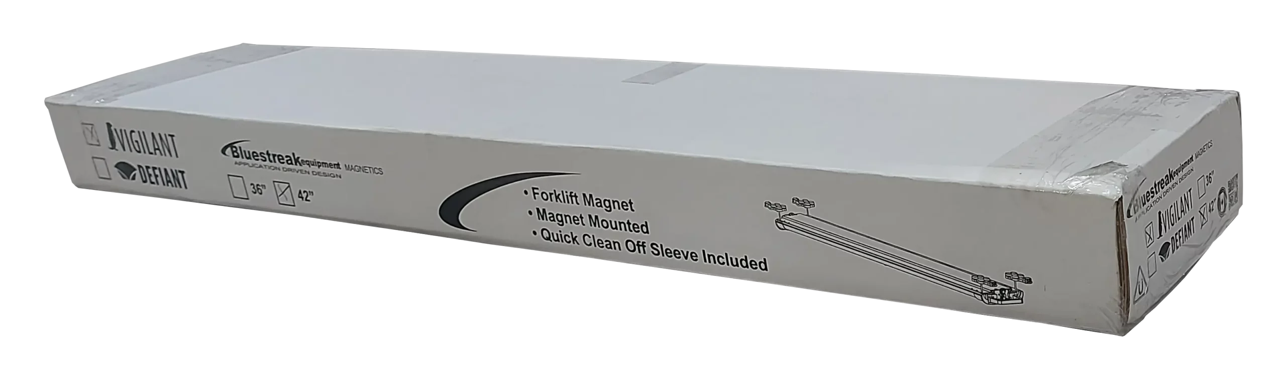 Vigilant Forklift Hanging Magnet Packaging