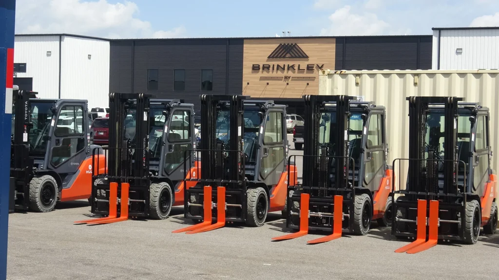 New Lift Trucks for Brinkley RV