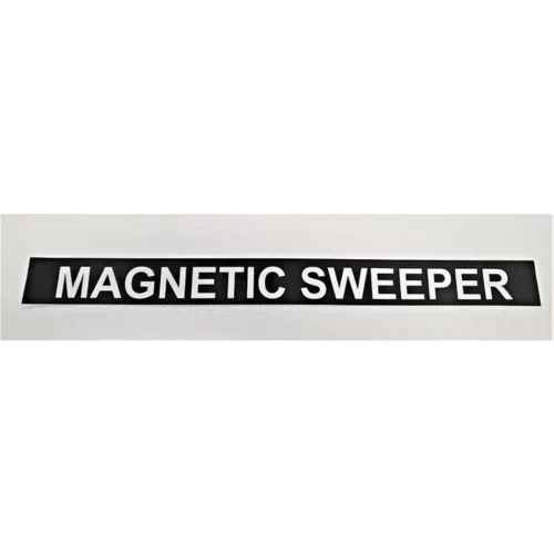 Part #13 Lynx magnetic sweeper sticker (1pc)