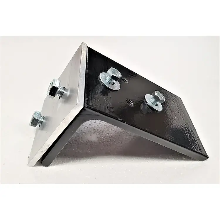 Partie #9 Capuchon d'extrémité en acier Lynx (1pc) avec plaque d'extrémité en aluminium (1pc) et quincaillerie (6pcs)