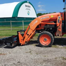 Compact Tractor Magnetic Sweeper Attachment for Farm Cleanup