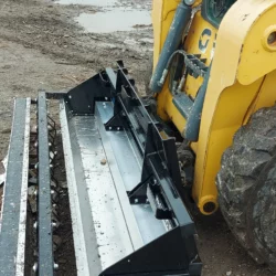 Heavy Duty Skidsteer Magnetic Sweeper for Construction Sites