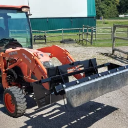 Kubota Compact Tractor Magnetic Sweeper Attachment