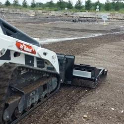 Land Grooming Attachment for Mini Trackloader Magnet